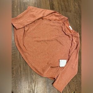 🆕 NWT 89th & Madison burnt orange long sleeve top